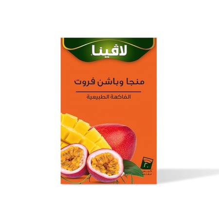 شاي بنكهة المانجو والباشن فروت من متجر أعواد السكر