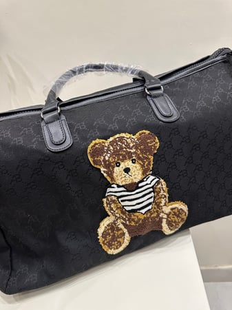 شنطة دبدوب اسود متعددة الاستخدامات