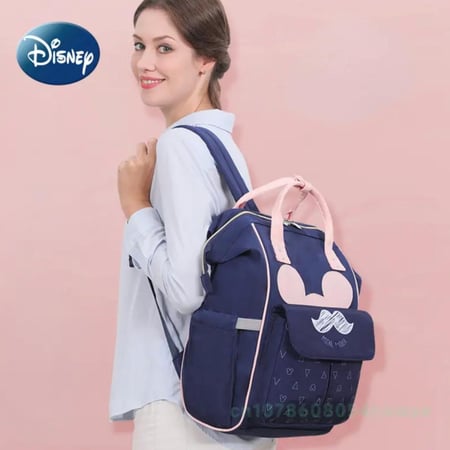 شنطة ثيم ديزني كحلي و وردي