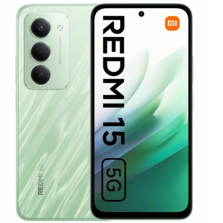 شاومي ريدمي 15 ذاكرة 256 جيجا 8 + 8 رام لون اخضر 5G