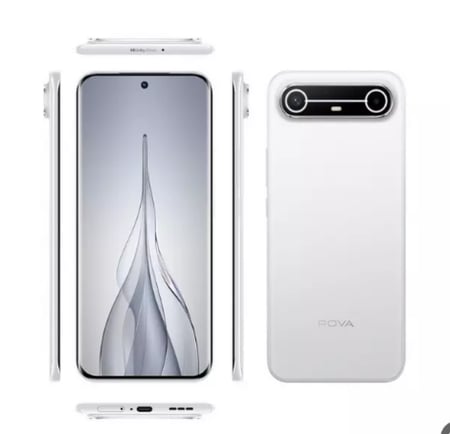 تكنو بوفا سليم POVA SLIM ذاكرة 256 جيجا 8 رام 5G لون ابيض