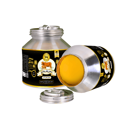 سمن بقر بلدي نجران 3 كيلو محنوذ بحجر المرو شحن مجاني