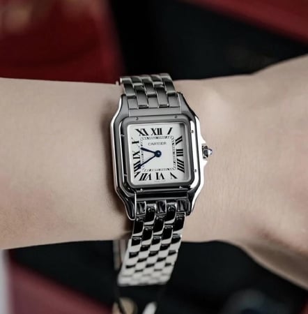 ساعه دو بانثر حجم وسط 27ملم