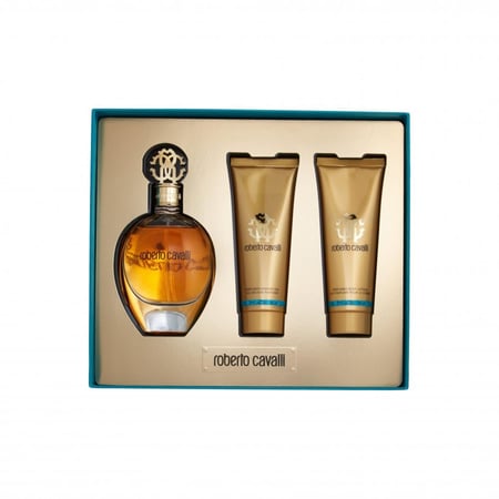 طقم روبرتو كافالي او دو بارفان للنساء