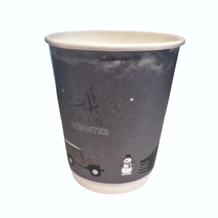 كوب ورق ابان شتوي 12oz 330ml عدد 25