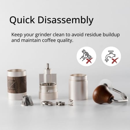 طاحونة ون زيبريسو Q خشبي 1ZPRESSO