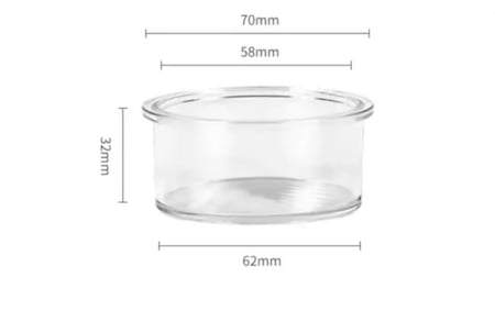 باسكيت اختبار المكبس 58.5mm