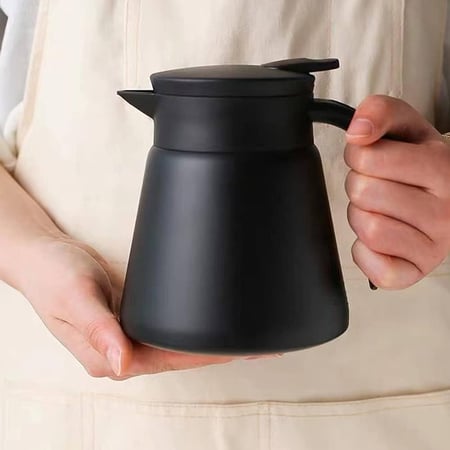 إبريق تقديم حافظ للحرارة 680ml أسود