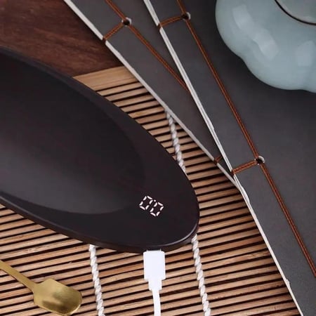 ميزان قهوة رقمي خشبي مع معيار عالي الدقة