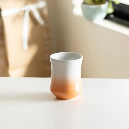 كوب سيراميك Hutch لوفرامكس برتقالي 150ML