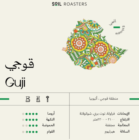 قهوة اثيوبيا قوجي 250g سويل