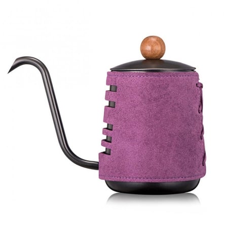 ابريق ترشيح اسود 500ml جلد بنفسجي C