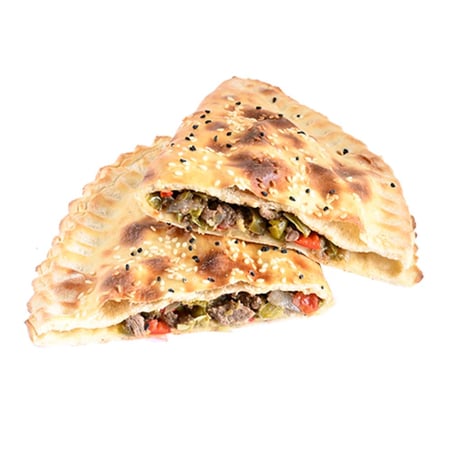 مناقيش لحم مع الخضار