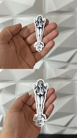 استيكر  خرفشة حورية