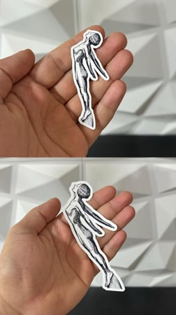 استيكر خرفشة ملاك