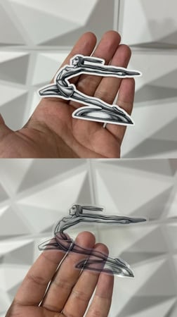 استيكر خرفشه تمثال بونتياك