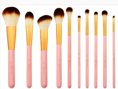 مجموعة فرشاة الكمال الوردي من BH COSMETICS