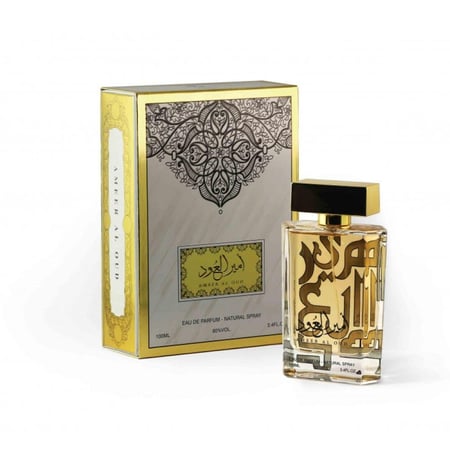 عطر امير العود الذهبي من الماس 100مل