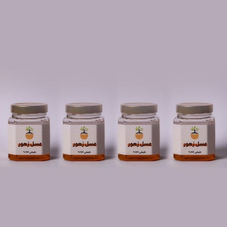 عسل زهور مستورد. 4 نصف كيلو