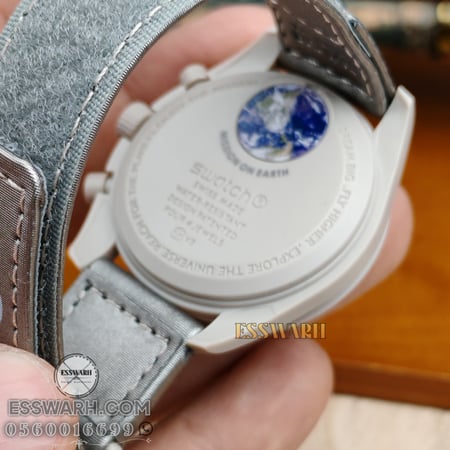 ساعة اوميقا سواتش - مقاس 40 بطاريات -موديل رقم OMG9