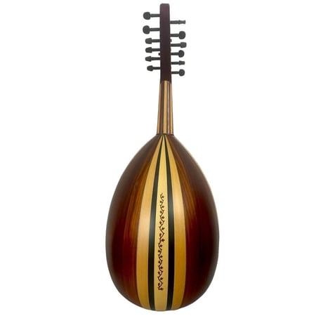 عود عربي أصلي  .آلة العود للبيع   عود موسيقي احترافي  مقام الصبا متجر