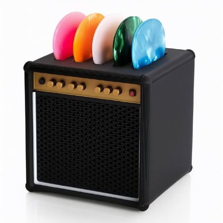 صندوق حفظ ريشة الجيتار صندوق تخزين ريش الجيتار متجر مقام الصبا