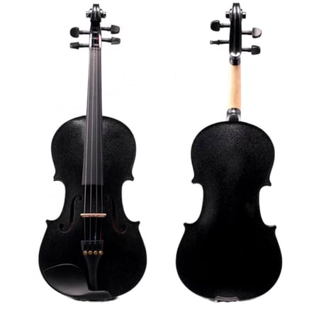 كمان اسود تعليمي صيني للمبتدئين كمان انيق للديكور متجر مقام الصبا