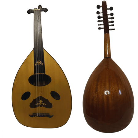 عود عربي أصلي  .آلة العود للبيع   عود موسيقي احترافي  مقام الصبا متجر