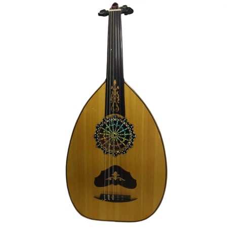 عود عربي أصلي  .آلة العود للبيع   عود موسيقي احترافي  مقام الصبا متجر