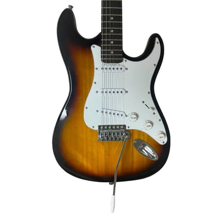 جيتار كهربائي لون شمسي صناعة صينية متجر مقام الصبا توصيل سريع تعليمي