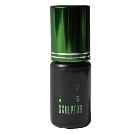 صمغ بست الأخضر لتركيب الرموش من سكلبتور