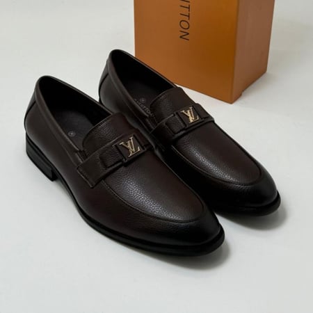 حذاء لويس فيتون رسمي بني