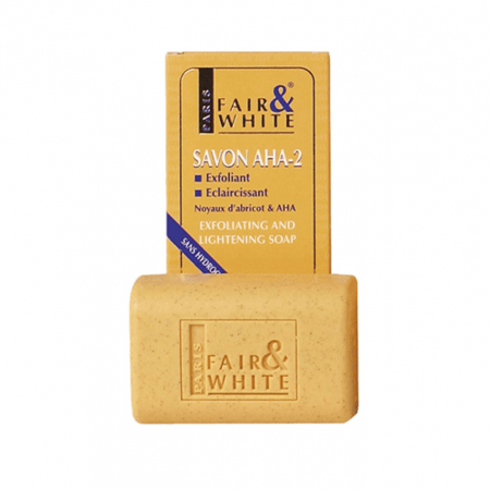 صابونة التقشير بحمض ألفا هيدروكسي فاير اند وايت Fair and White Original Savon AHA Exfoliating Soap 200g