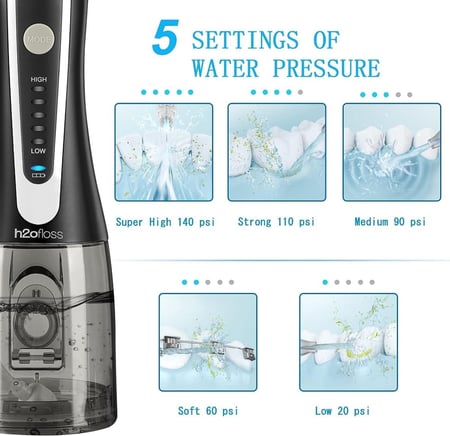 خيط الاسنان المائي