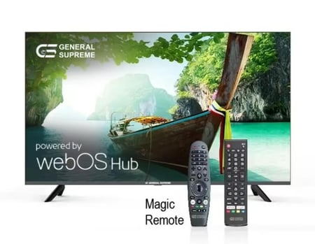 شاشة WEB OS UHD 4K 50 بوصة - Dolby Vision/Atmos, Magic Remote GS50WOST