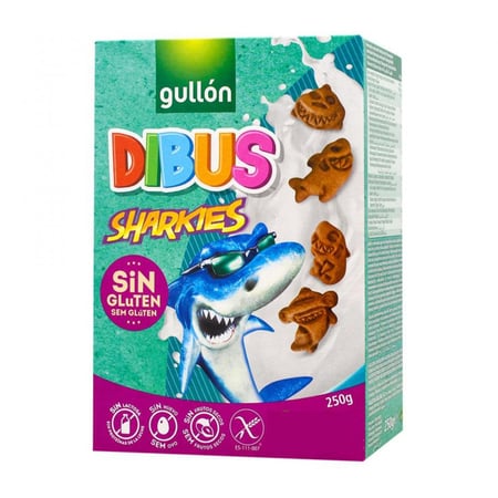 جولن بسكويت شاركس 250 جم خالي من الجلوتين