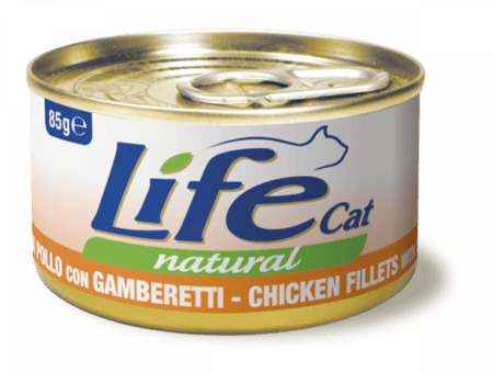 لايف كات بالدجاج والجمبري 85 جرام