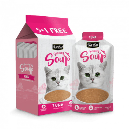 كت كات اظرف الحساء بالتونا 50X6غ