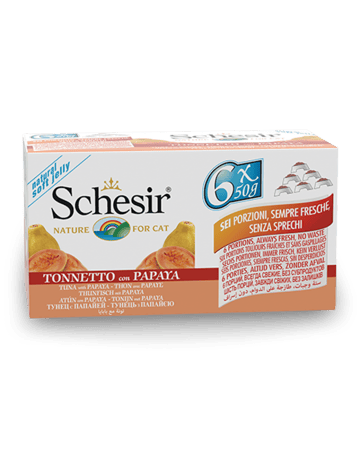 شيزر التونا مع البابايا كرتون 6 × 50 جم