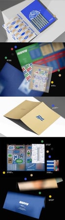 JIN - Happy (Discounted Sealed Album)(Random Ver.)