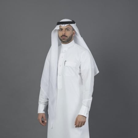 شماغ أبيض