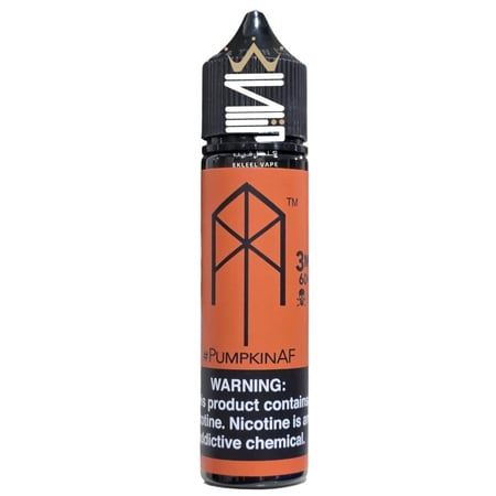 M  Terk Pumpkin AF 60ml e liquid for a fall dessert vape