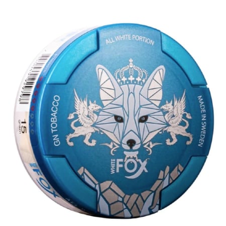 علبة أظرف نيكوتين فوكس بنكهات التوباكو والنعناع وتركيز نيكوتين 12 و16