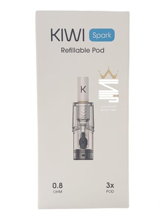 kiwi spark pod 2ml with cotton filters 3 pack