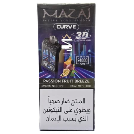 مزاج كيرف - 24000 موش تصميم 3D فخم بطارية قوية كويل مزدوج Mesh سعة 24