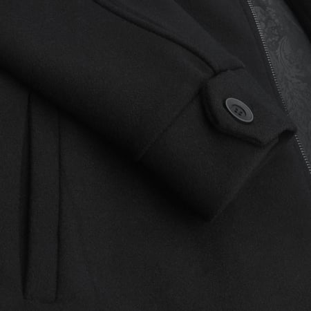 جاكيت رجالي قصير من باتونيا - اسود