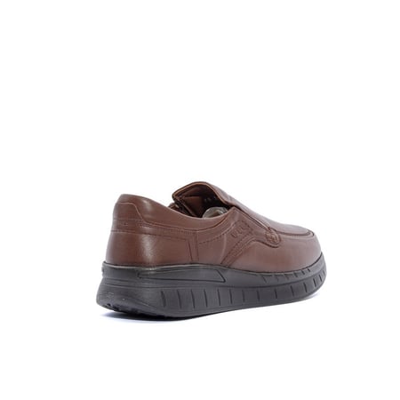 حذاء رسمي جلد طبيعي خفيف ومريح نعل عالي رجالي - كوفي