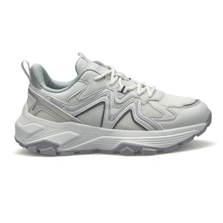 حذاء رياضي نسائي من باتونيا - أبيض و رمادي