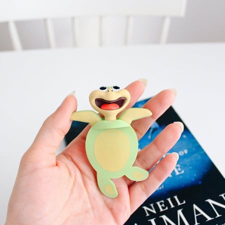 فاصل كتاب للأطفال أفكار هدايا للأطفال كتاب أطفال سلحفاة بحر حيوانات