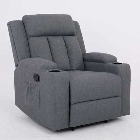 كرسي إسترخاء - رمادي فاتح